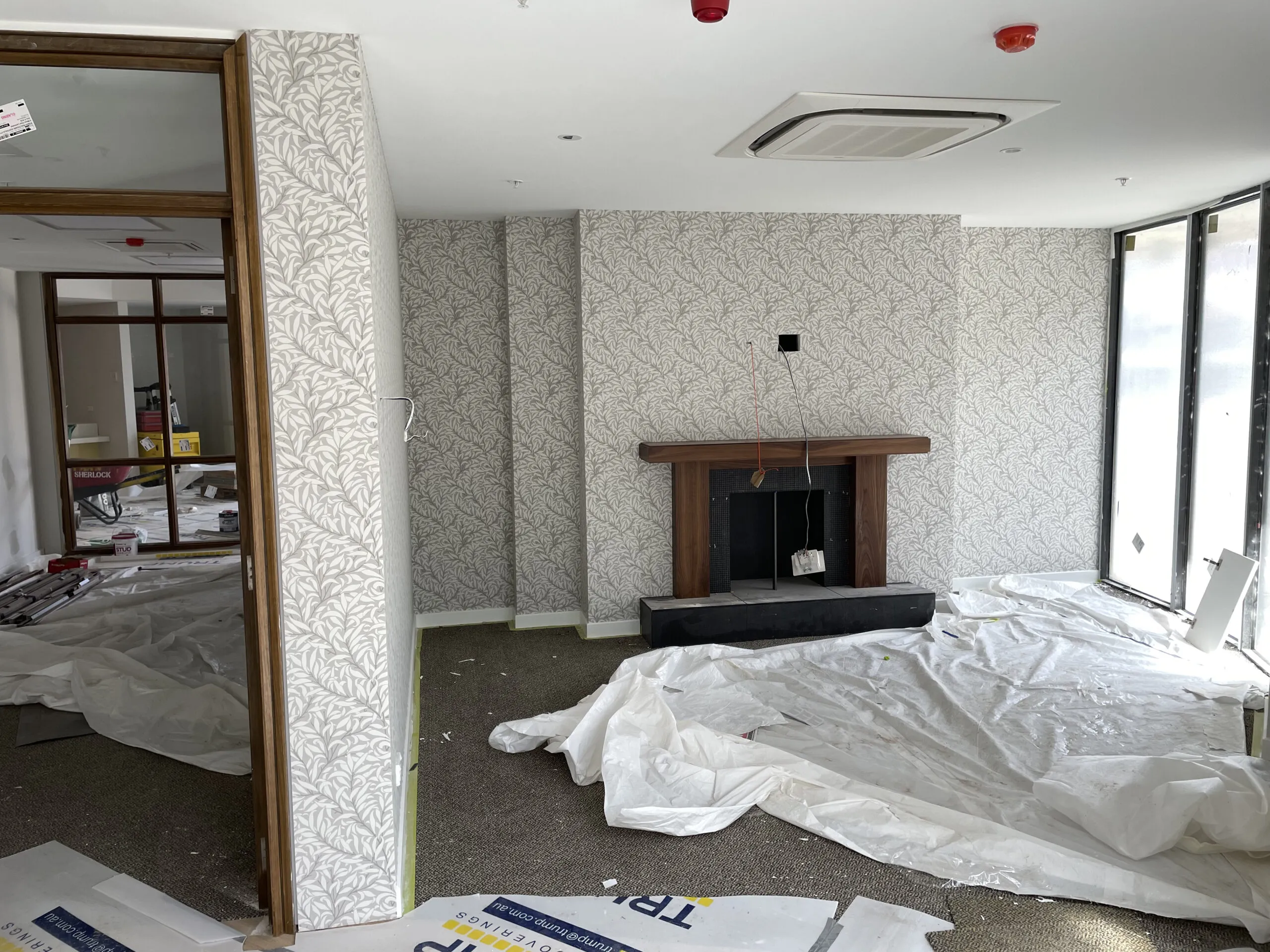 Commercial — Wallpaper Installer project