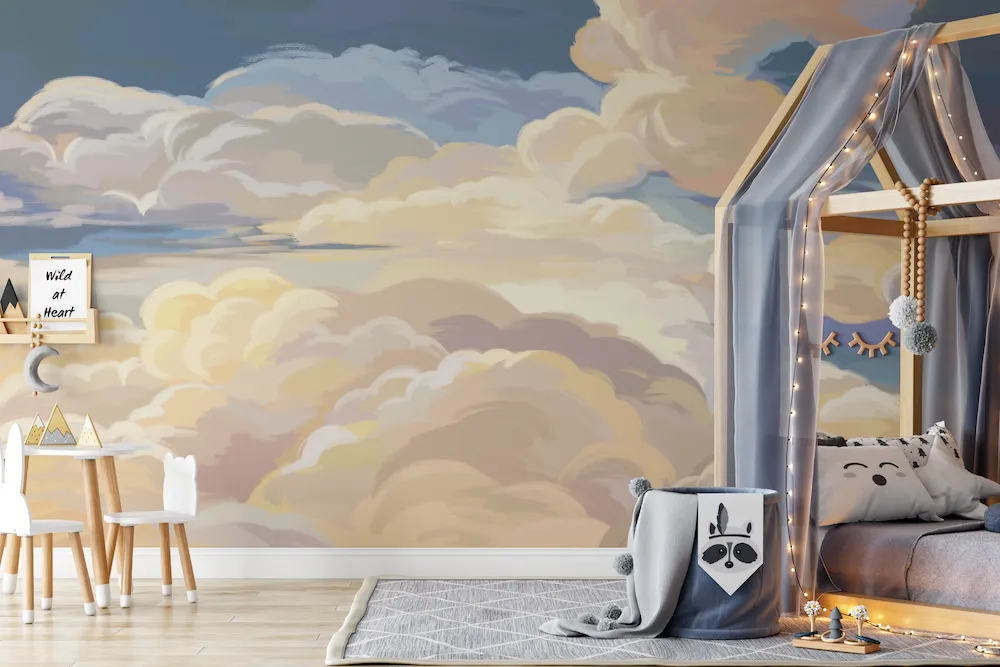 Kids room wallpaper